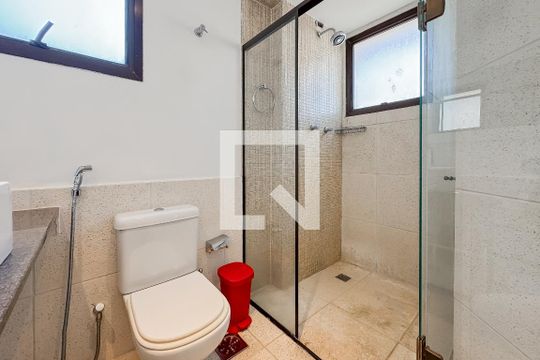 Banheiro da Suíte de apartamento à venda com 3 quartos, 146m² em Jardim Vila Mariana, São Paulo