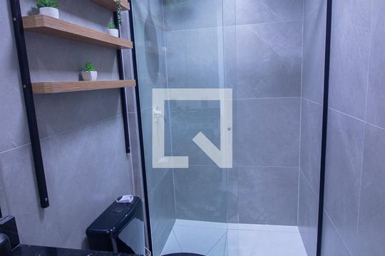 BANHEIRO de apartamento para alugar com 1 quarto, 40m² em Centro, Novo Hamburgo