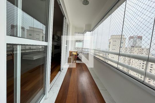 Varanda de apartamento à venda com 4 quartos, 132m² em Parque Imperial, São Paulo