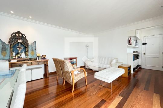 Sala de apartamento à venda com 4 quartos, 132m² em Parque Imperial, São Paulo