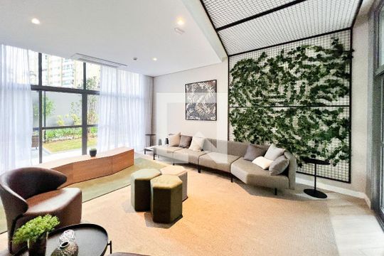 Área comum de kitnet/studio para alugar com 1 quarto, 30m² em Vila Nova Conceição, São Paulo