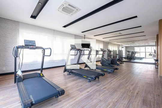 Área comum - Academia de apartamento para alugar com 1 quarto, 39m² em Pinheiros, São Paulo