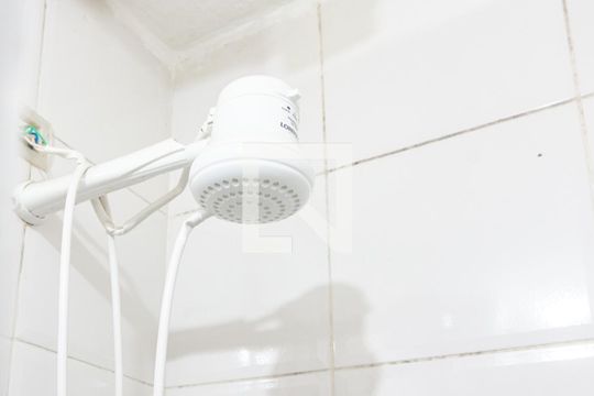 Banheiro Social de apartamento para alugar com 1 quarto, 25m² em Vila Clementino, São Paulo