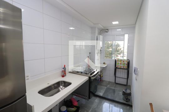 Cozinha e Área de Serviço de apartamento à venda com 2 quartos, 42m² em Jardim América da Penha, São Paulo