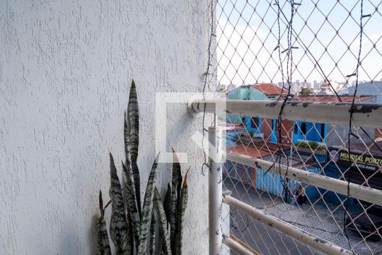 Varanda da Suíte de apartamento à venda com 4 quartos, 180m² em Vila Curuçá, Santo André