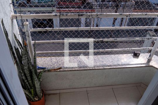 Varanda da Suíte de apartamento à venda com 4 quartos, 180m² em Vila Curuçá, Santo André