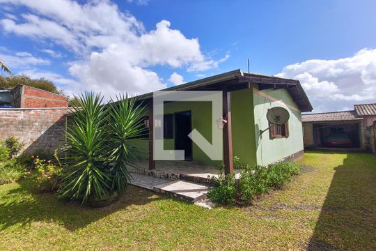 Fachada de casa para alugar com 3 quartos, 130m² em Vila Rosa, Novo Hamburgo