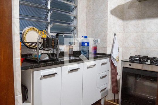 Cozinha de casa à venda com 4 quartos, 220m² em Vila Camilópolis, Santo André