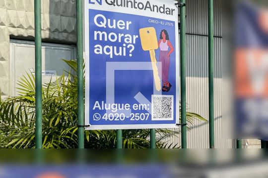 PLACA de apartamento para alugar com 2 quartos, 65m² em Maracanã, Rio de Janeiro