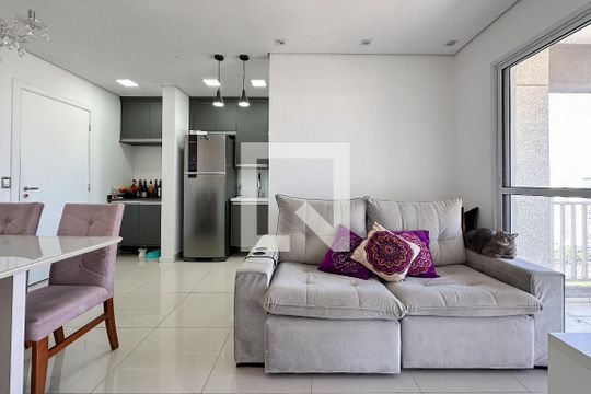 Sala de apartamento para alugar com 2 quartos, 51m² em Água Branca, São Paulo