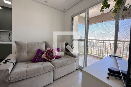 Sala de apartamento para alugar com 2 quartos, 51m² em Água Branca, São Paulo