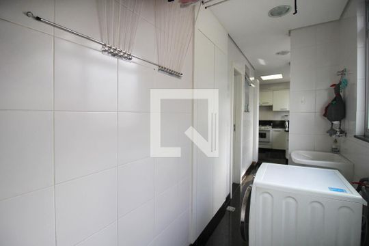 Área de Serviço de apartamento à venda com 3 quartos, 105m² em Lourdes, Belo Horizonte