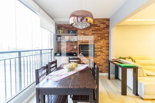 Varanda gourmet de apartamento à venda com 3 quartos, 94m² em Brás, São Paulo