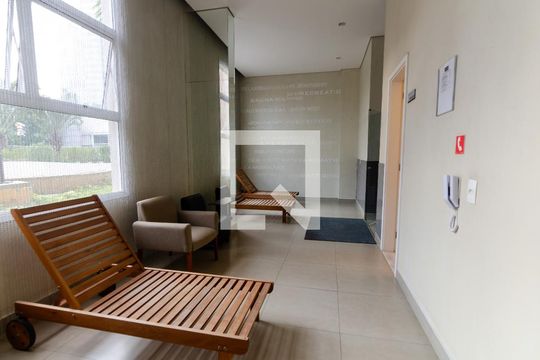 Área comum de apartamento à venda com 1 quarto, 49m² em Vila Gertrudes, São Paulo