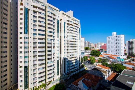Vista da varanda de apartamento para alugar com 2 quartos, 59m² em Casa Branca, Santo André