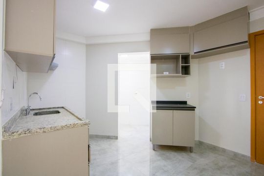 Cozinha de apartamento para alugar com 2 quartos, 59m² em Casa Branca, Santo André