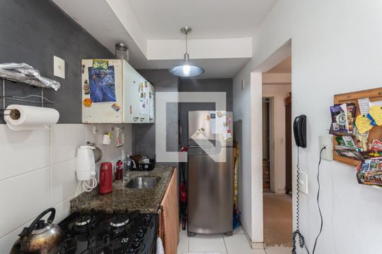 Cozinha de apartamento à venda com 2 quartos, 50m² em São Francisco Xavier, Rio de Janeiro