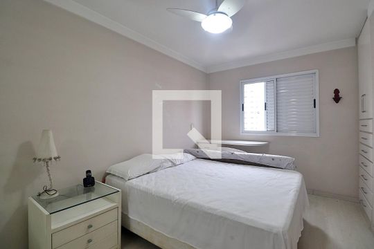 Quarto de apartamento para alugar com 1 quarto, 55m² em Jardim, Santo André