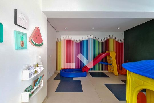 Área comum - Brinquedoteca de apartamento para alugar com 1 quarto, 31m² em Água Branca, São Paulo