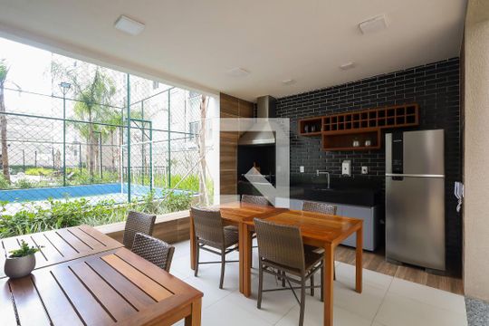 Área comum - Churrasqueira de apartamento à venda com 3 quartos, 64m² em Parque Residencial da Lapa, São Paulo