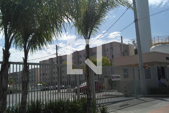 Fachada do condomínio de apartamento para alugar com 2 quartos, 42m² em Campo Grande, Rio de Janeiro