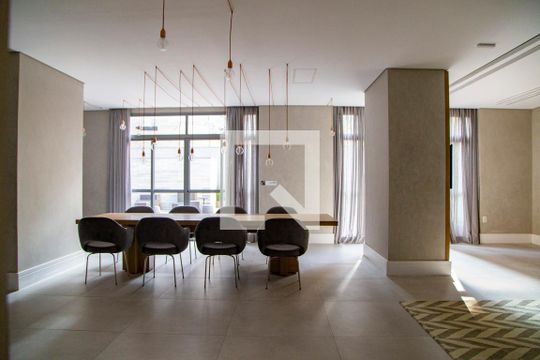 Área comum de kitnet/studio à venda com 1 quarto, 30m² em Pinheiros, São Paulo