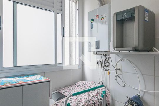 Área de Serviço de apartamento à venda com 2 quartos, 51m² em Utinga, Santo André