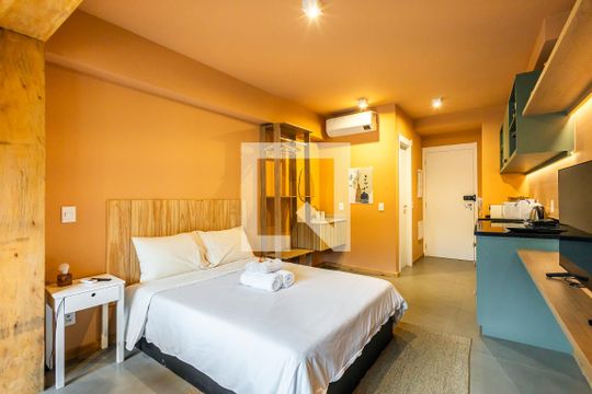Quarto de apartamento para alugar com 1 quarto, 27m² em Sumarezinho, São Paulo