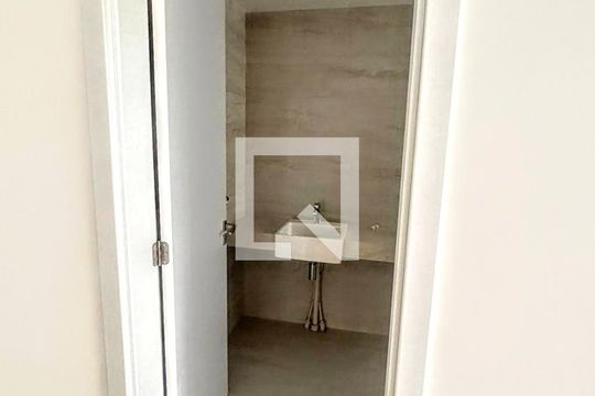 Lavabo de apartamento à venda com 4 quartos, 202m² em Vila da Serra, Nova Lima