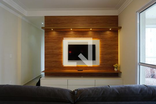 Sala de apartamento para alugar com 3 quartos, 98m² em Jardim Arpoador, São Paulo