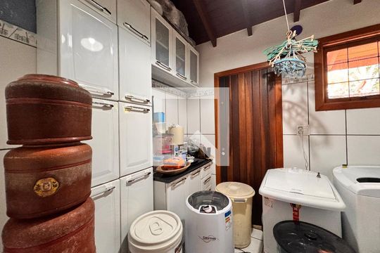 Lavanderia de casa à venda com 3 quartos, 175m² em Paraíso, Santo André