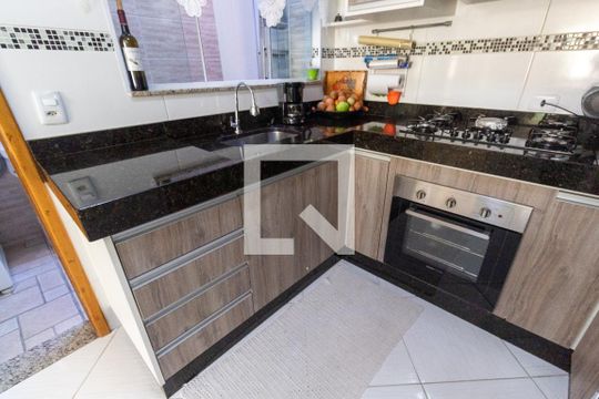Cozinha - Armários de casa de condomínio à venda com 2 quartos, 78m² em Vila Santana, São Paulo