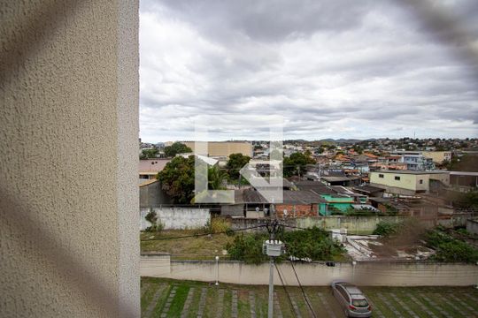 Vista da Sala de apartamento para alugar com 2 quartos, 43m² em Nova Cidade, São Gonçalo