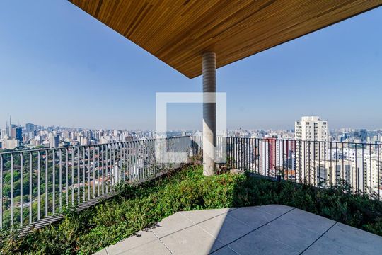 Varanda da academia de apartamento à venda com 1 quarto, 38m² em Jardim das Bandeiras, São Paulo