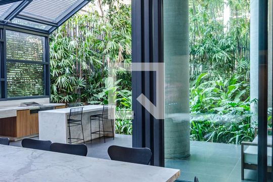Área comum - Espaço Gourmet de apartamento à venda com 1 quarto, 38m² em Jardim das Bandeiras, São Paulo