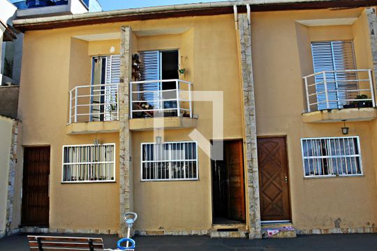 Fachada do sobrado de casa de condomínio à venda com 2 quartos, 65m² em Itaquera, São Paulo