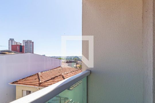 Varanda da Suite de apartamento à venda com 2 quartos, 134m² em Vila Homero Thon, Santo André