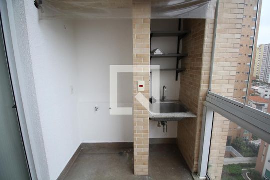 Varanda da Sala de apartamento à venda com 1 quarto, 60m² em Vila Mariana, São Paulo