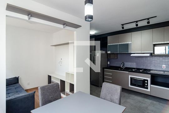 Sala de apartamento à venda com 2 quartos, 37m² em Vila Guarani (zona Sul), São Paulo