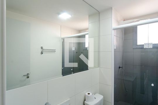 Banheiro Social de apartamento à venda com 2 quartos, 37m² em Vila Guarani (zona Sul), São Paulo