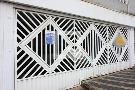 Fachada Plaquinha  de casa à venda com 3 quartos, 158m² em Jardim Maria Adelaide, São Bernardo do Campo