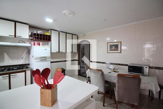 Cozinha de casa à venda com 3 quartos, 158m² em Jardim Maria Adelaide, São Bernardo do Campo