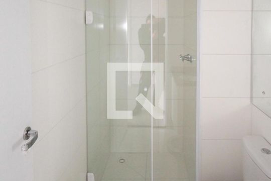Banheiro de apartamento para alugar com 1 quarto, 31m² em Parque da Vila Prudente, São Paulo
