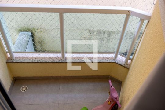 Varanda da Suíte de apartamento para alugar com 3 quartos, 170m² em Utinga, Santo André