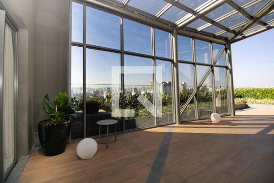 Área comum- terraço de apartamento à venda com 2 quartos, 65m² em Indianópolis, São Paulo