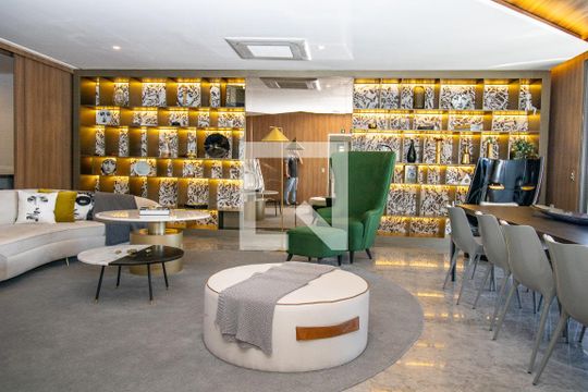 Área comum- Salão de festas de apartamento à venda com 2 quartos, 65m² em Indianópolis, São Paulo