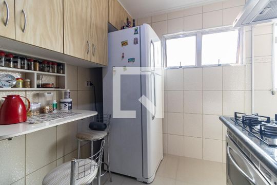Cozinha de apartamento à venda com 3 quartos, 58m² em Vila Moraes, São Paulo