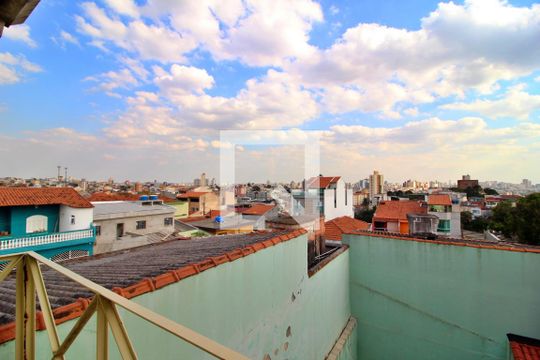 Vista da Varanda do Quarto 3 de casa à venda com 3 quartos, 200m² em Vila Alto de Santo Andre, Santo André