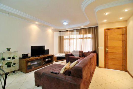 Sala de casa à venda com 3 quartos, 200m² em Vila Alto de Santo Andre, Santo André