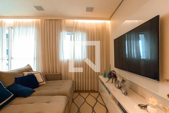 Sala de apartamento à venda com 2 quartos, 95m² em Vila Augusta, Guarulhos
